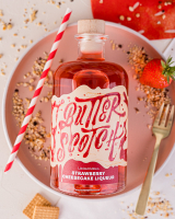 Butterscotch - Strawberry Cheesecake Liqueur, 20%vol., 0,5 ltr.