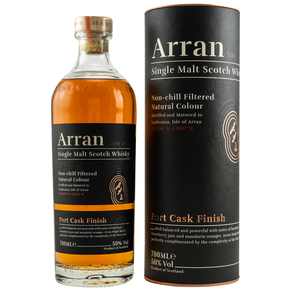 Arran Port Cask Finish, 50%vol., 0,7 ltr.