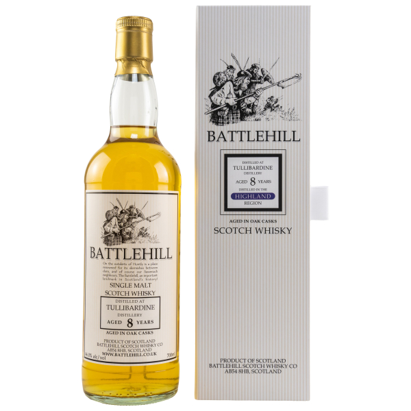 Tullibardine 2013/2021 - 8 Jahre - Battlehill (Duncan Taylor), 46%vol., 0,7 ltr.